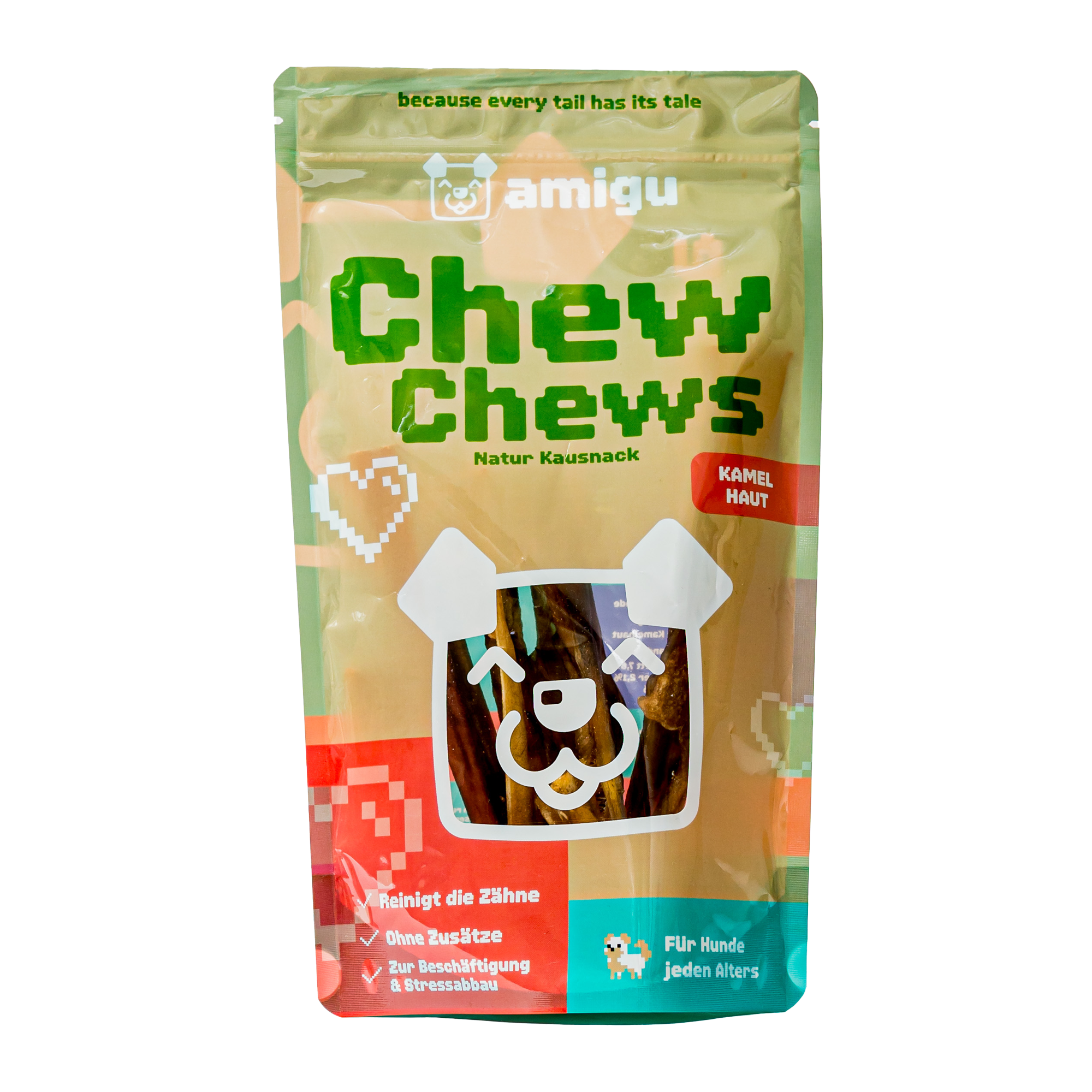 Amigu - Kamelhud uden pels - 100g