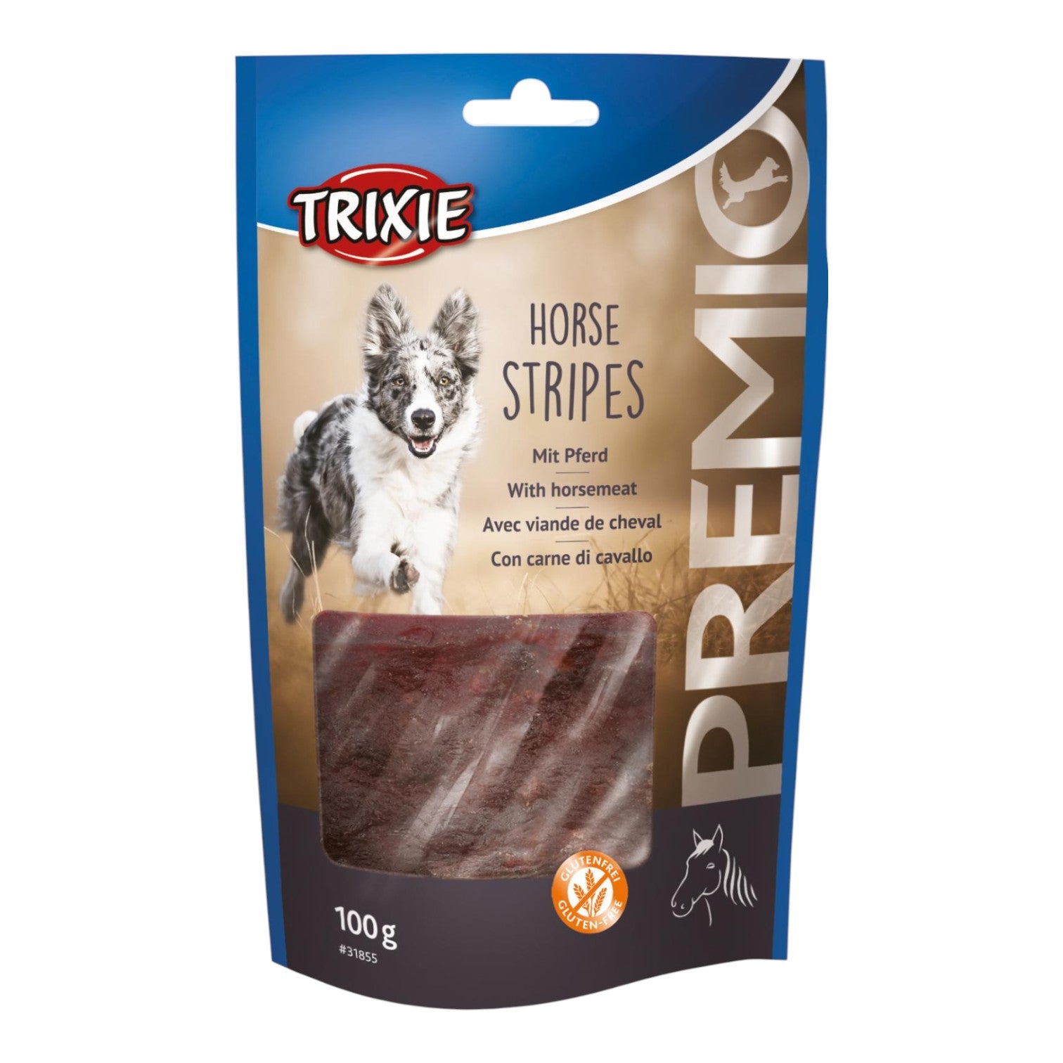 Trixie - Premio - Kødstrimler m. Hest - 100g