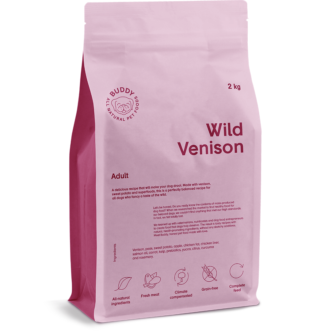 Buddy Pet Foods - Hundefoder - Vildt