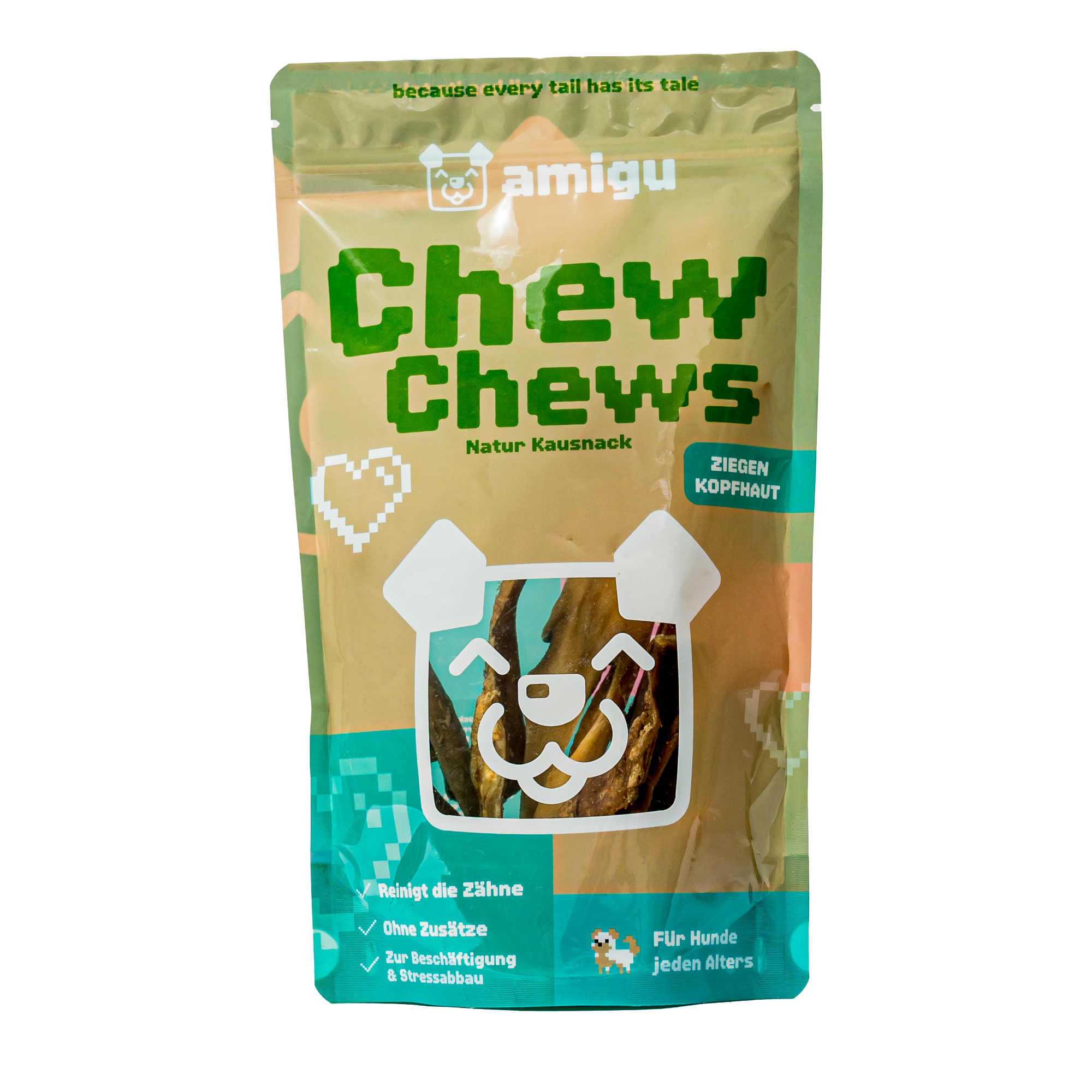 Amigu - Gedehovedbund uden pels - 75g