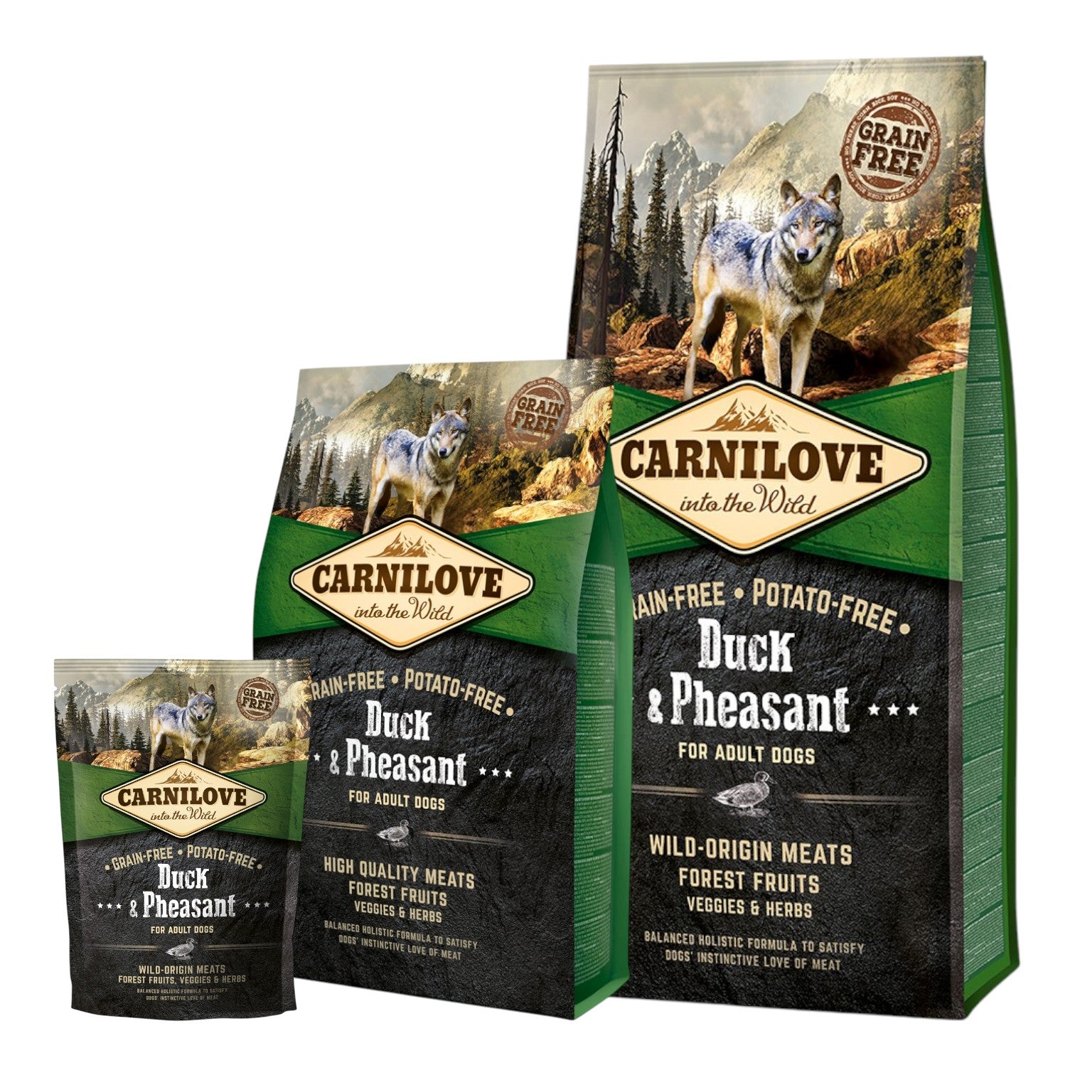 Carnilove - Kornfrit Hundefoder - Voksen - And & Fasan