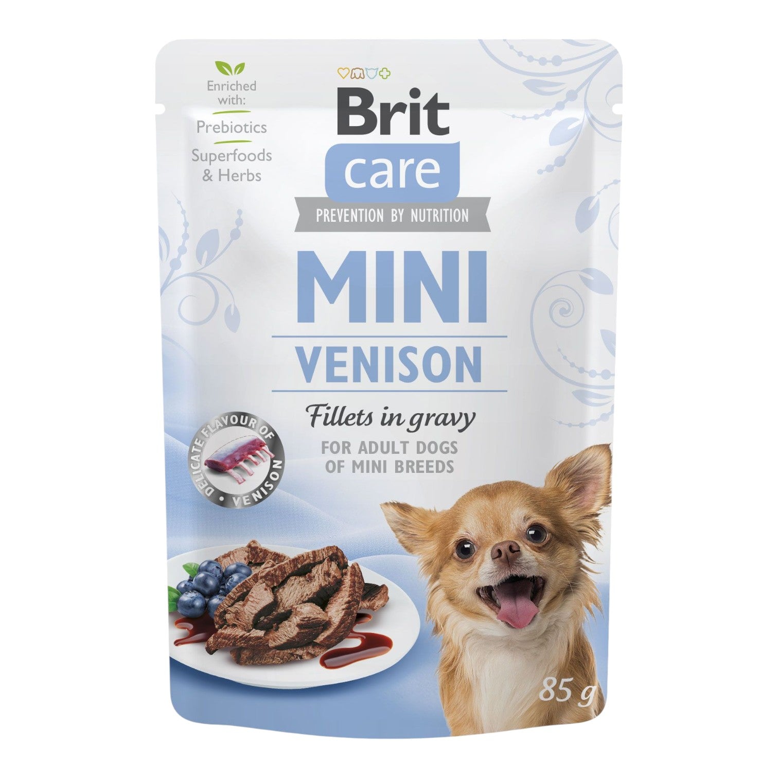 Brit Care Mini - Fileter i sovs m. Vildt - 85g