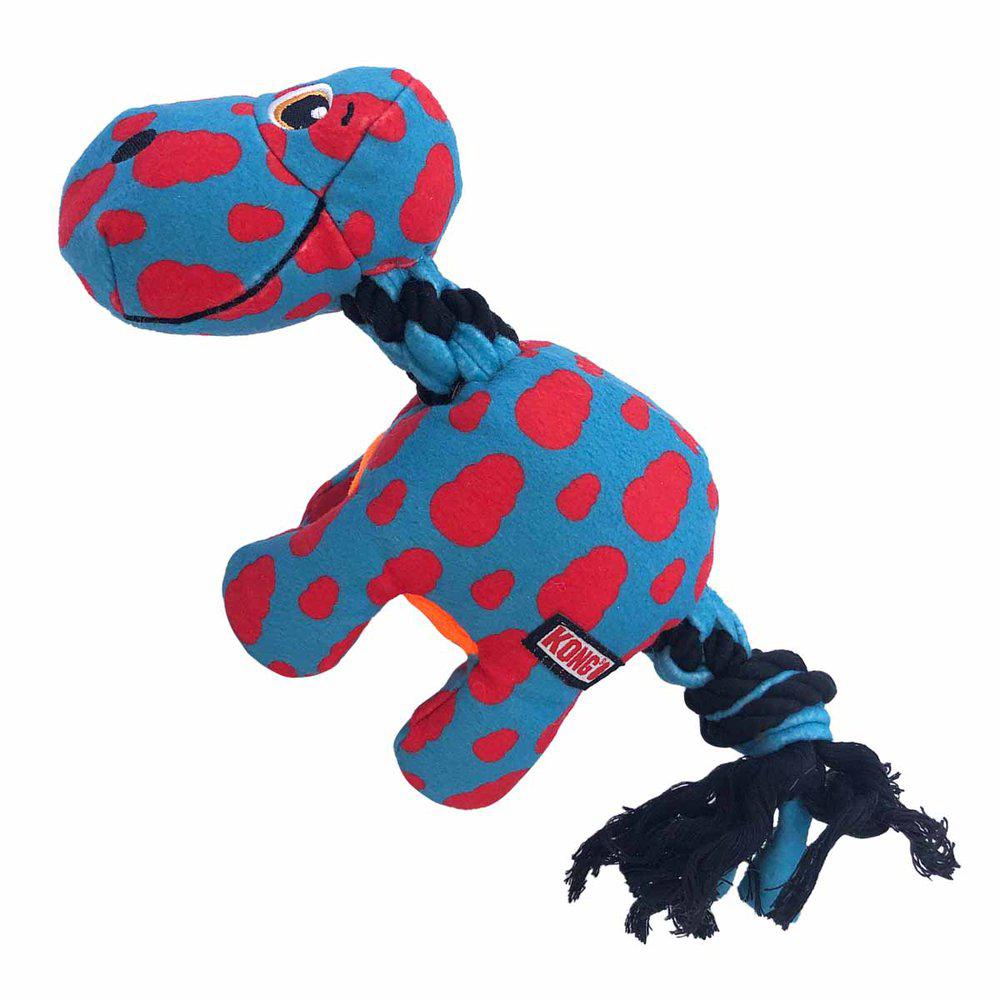 KONG - Hundebamse - Signature Dinosaur Blå/Rød M