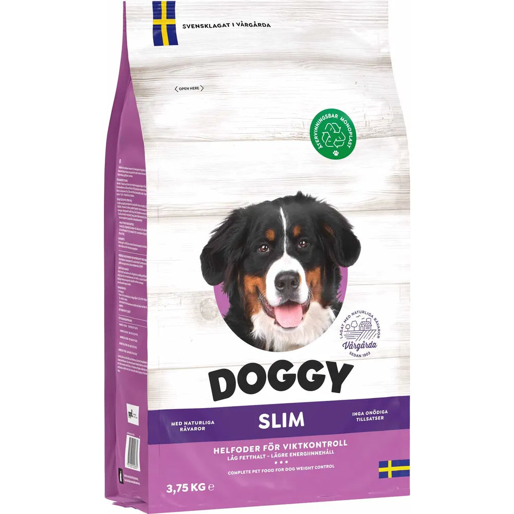 Doggy - Tørfoder - Slim - 3,75kg.