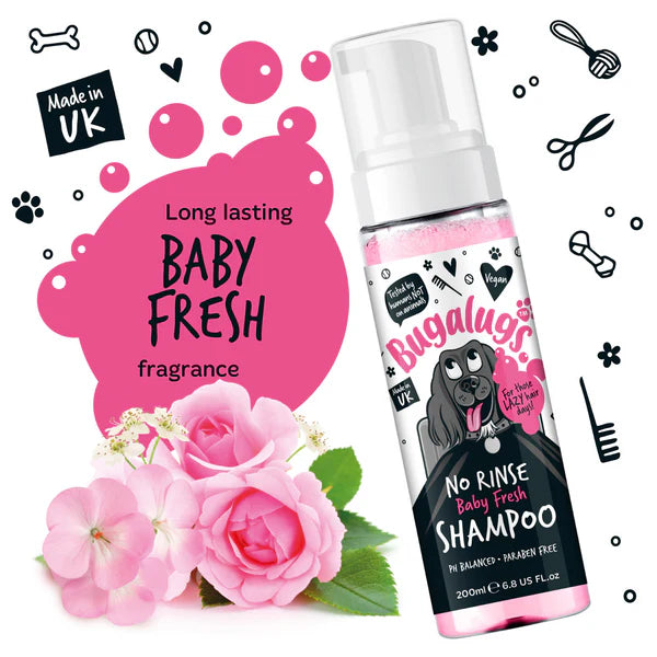 Bugalugs - Tørshampoo - Baby Fresh - 200ml