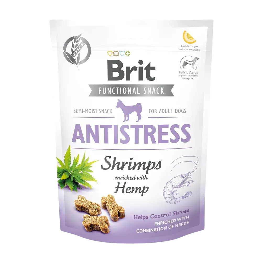 Brit - Functional Snack - Antistress m. Reje & Hamp - 150g