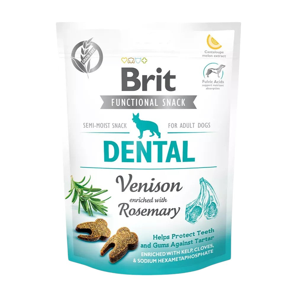 Brit - Functional Snack - Dental m. Vildt & Rosmarin - 150g