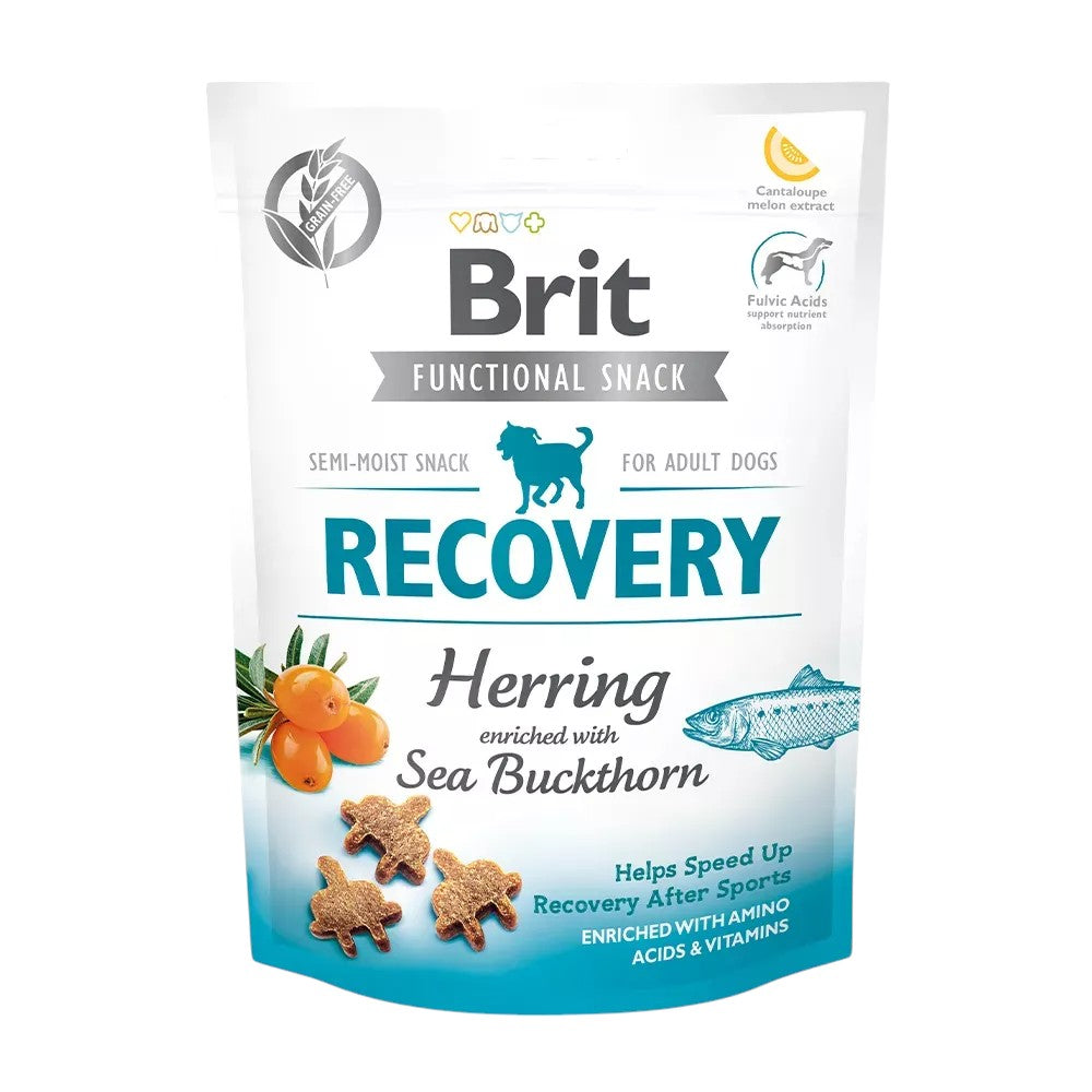 Brit - Functional Snack - Recovery m. Sild & Havtorn - 150g