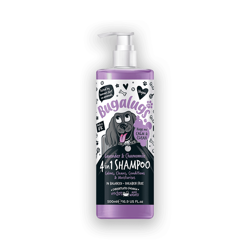 Bugalugs - Shampoo - 4 i 1 Lavendel & Kamille - 500ml