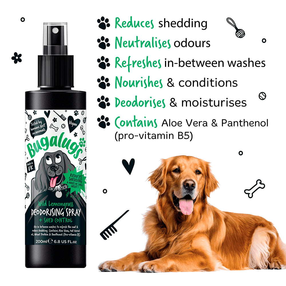 Bugalugs - Duft-spray - Fældningskontrol m. Citrongræs - 200ml