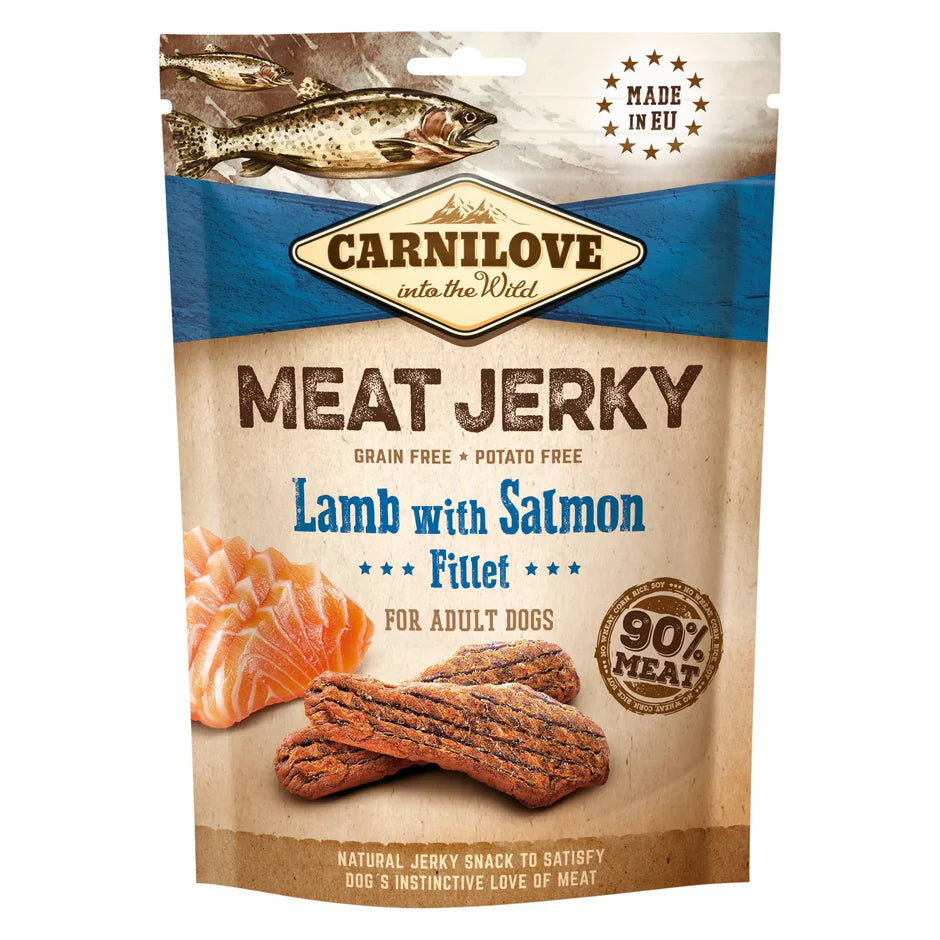 Carnilove - Meat Jerky - Fillet m. Lam & Laks 100g