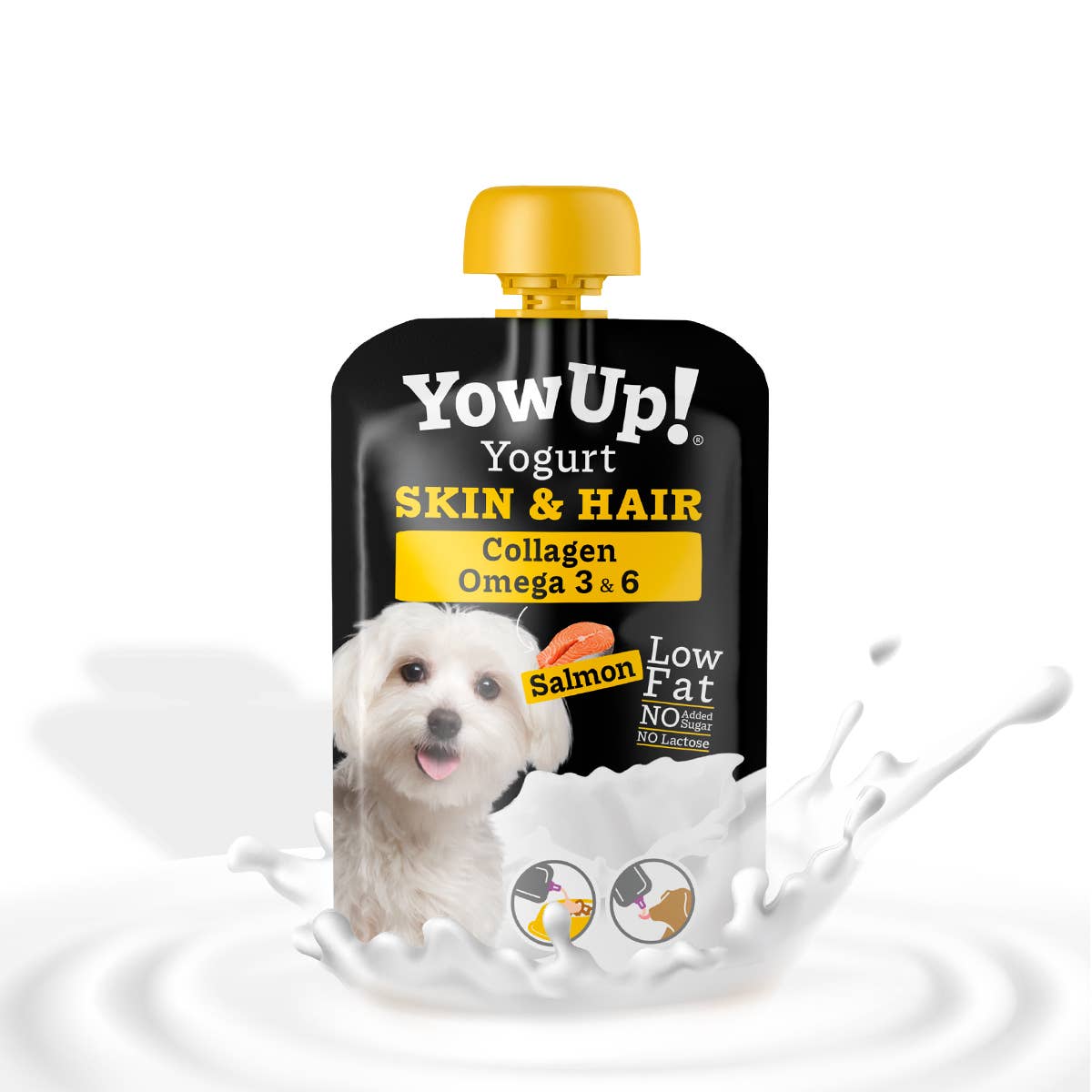 YowUp - Yoghurt - Skin & Hair m. Laks - 115g