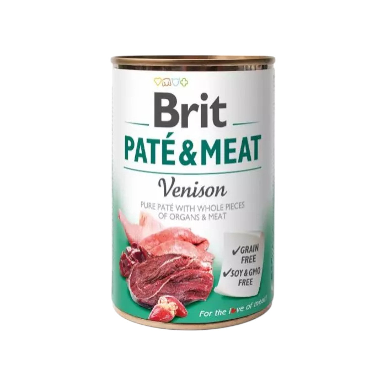 Brit - Patè & Meat - Vådfoder m. Vildt kød 400g