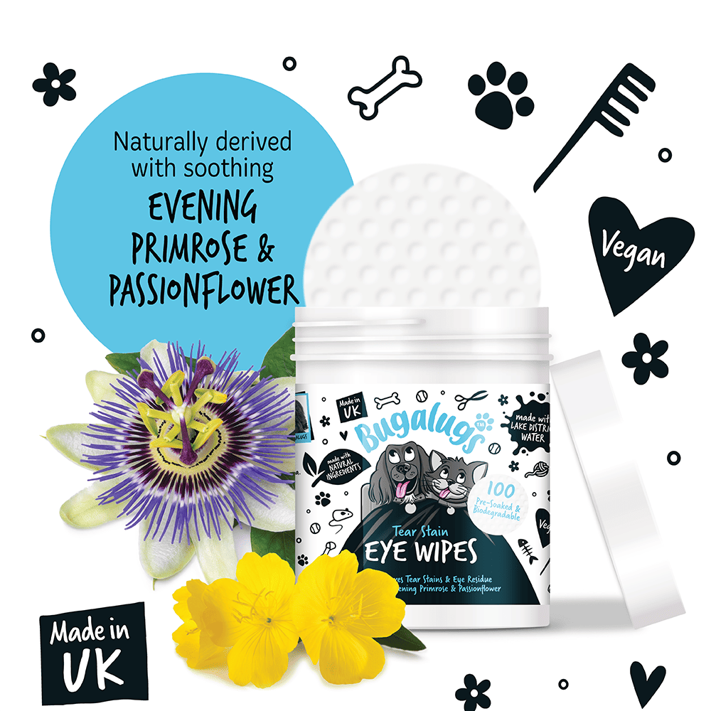 Bugalugs - Vådservietter til øjenrens - 100 stk.