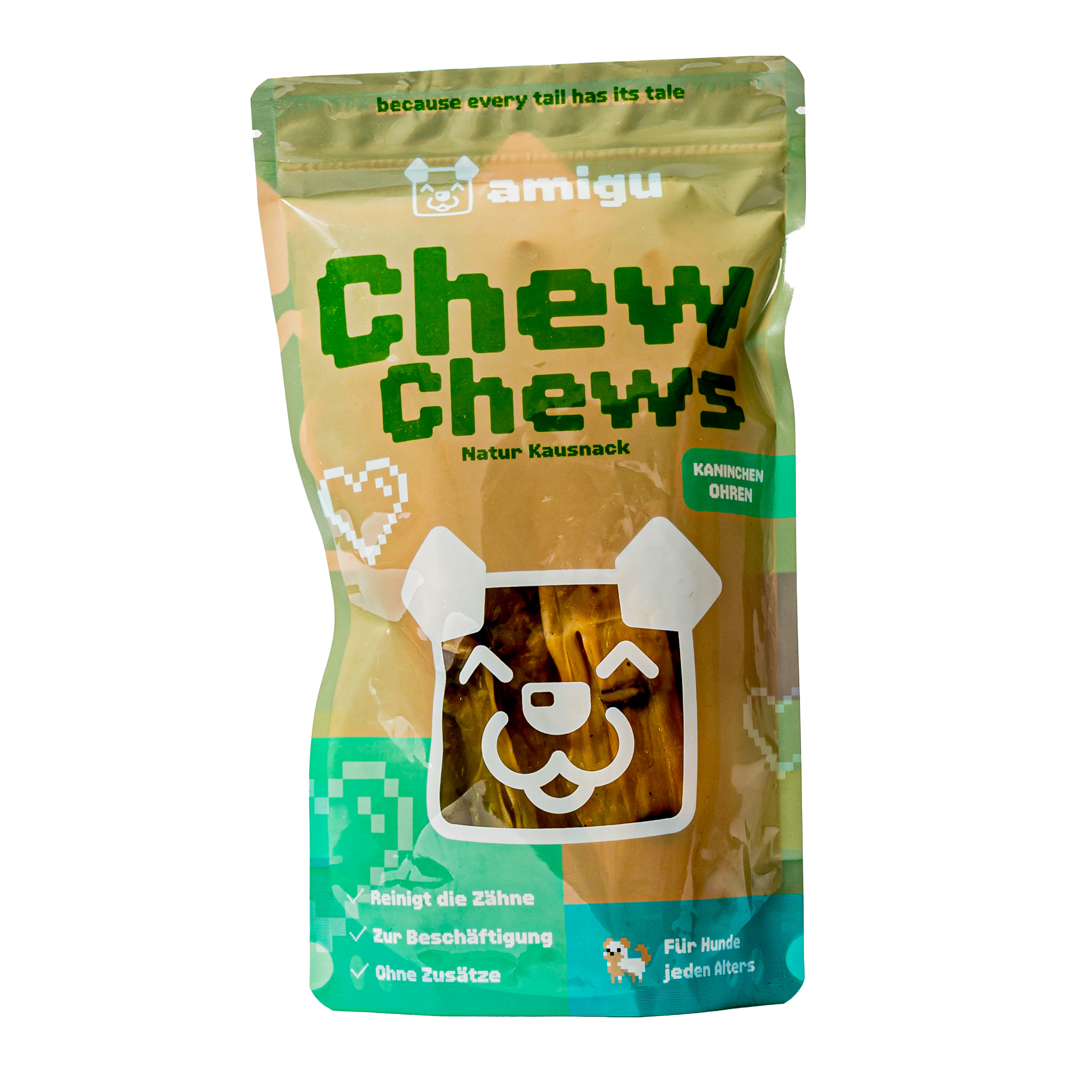 Amigu - Kaninører - 75g