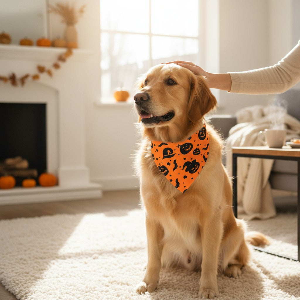 Halloween bandana - Orange