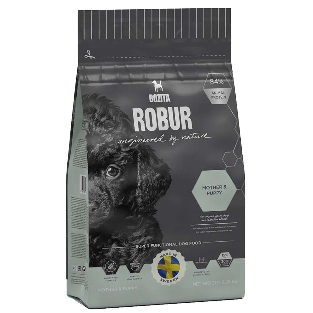 Bozita - Robur - Mor og hvalp - 3,25kg
