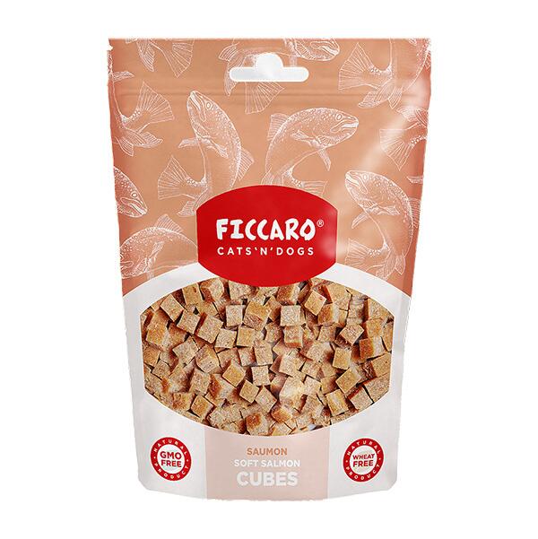 Ficcaro - Soft Cubes m. laks - 100g