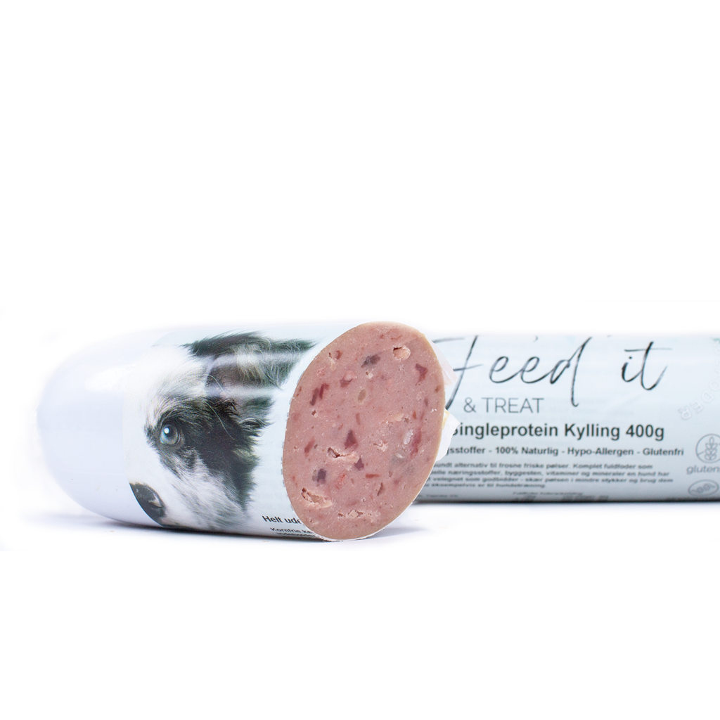 Feed'it - Foderpølse m. Kylling - 400g