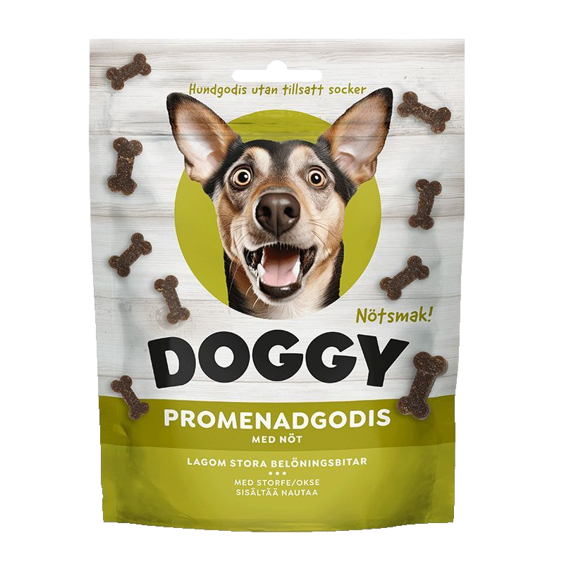 Doggy - Gåtursgodbidder m. Okse 150g