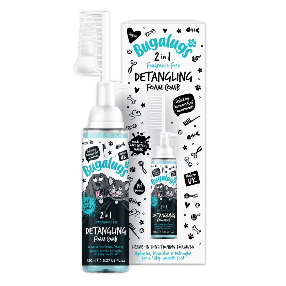 Bugalugs - Detangling Foam Spray Combi - Parfumefri - 150ml