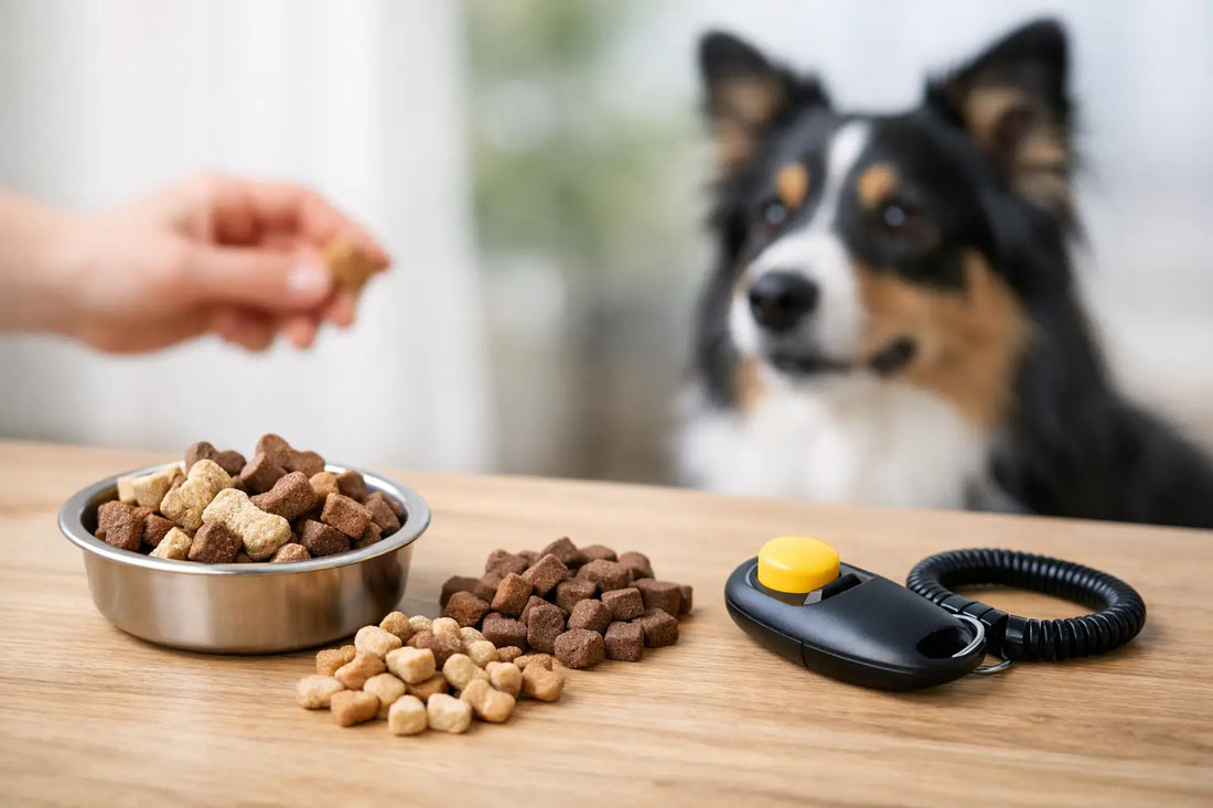 Godbidder til klikkertræning af hund - vælg rigtigt
