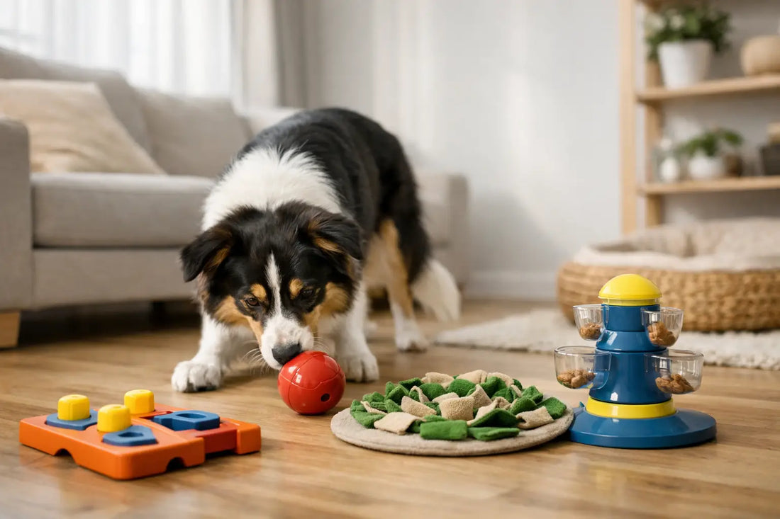 Aktiveringslegetøj til hund alene hjemme
