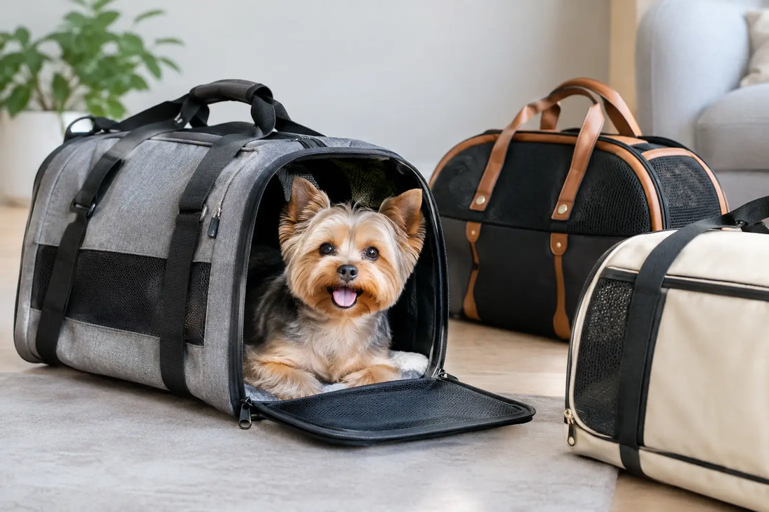 Sådan vælger du de bedste transporttasker til småhunde