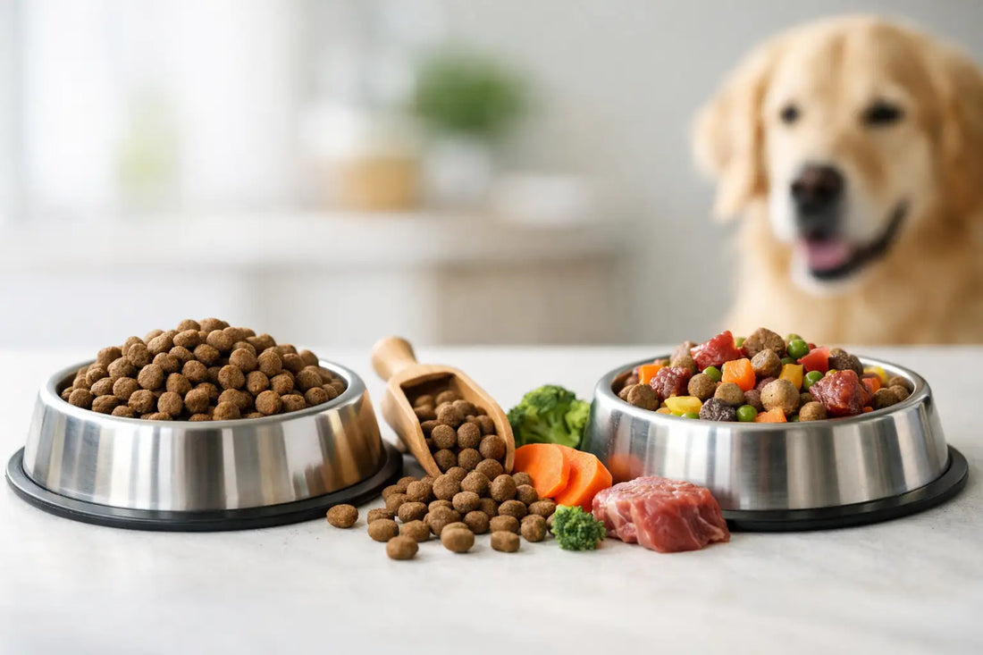 Skift hundefoder uden maveproblemer
