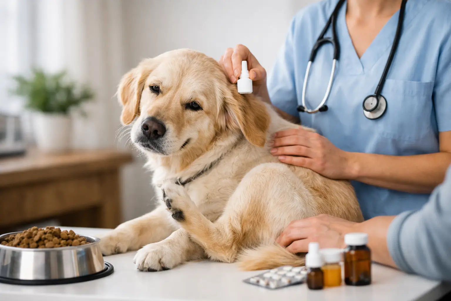 Hjælp til hund med allergi eller overfølsomhed