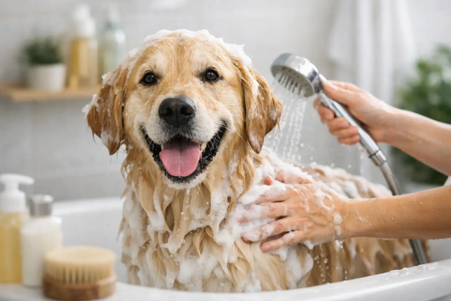 Guide: Hvor ofte skal hunde bades?