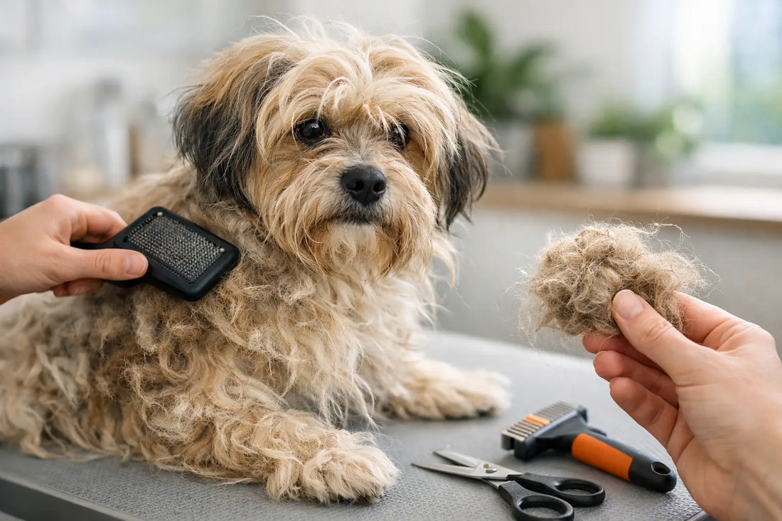 Guide til hund med filtret pels: Hvad gør man?