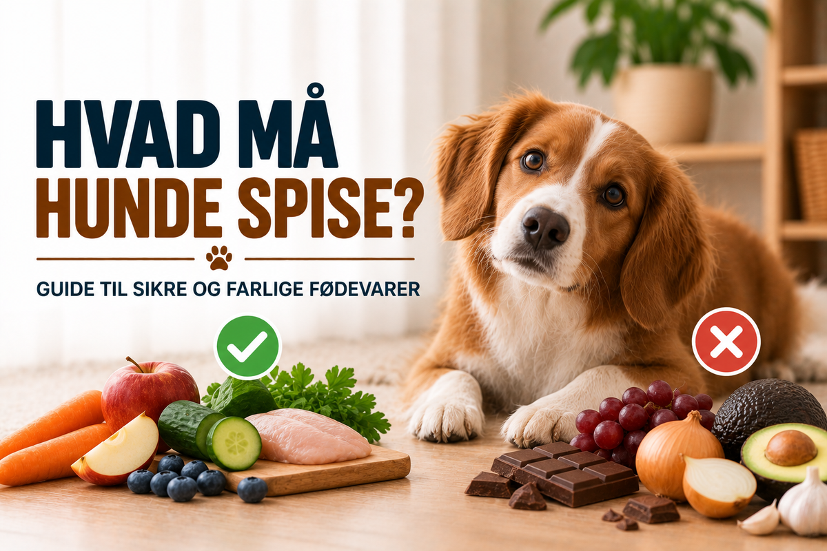 Hvad må hunde spise? Komplet liste over sikre og farlige fødevarer