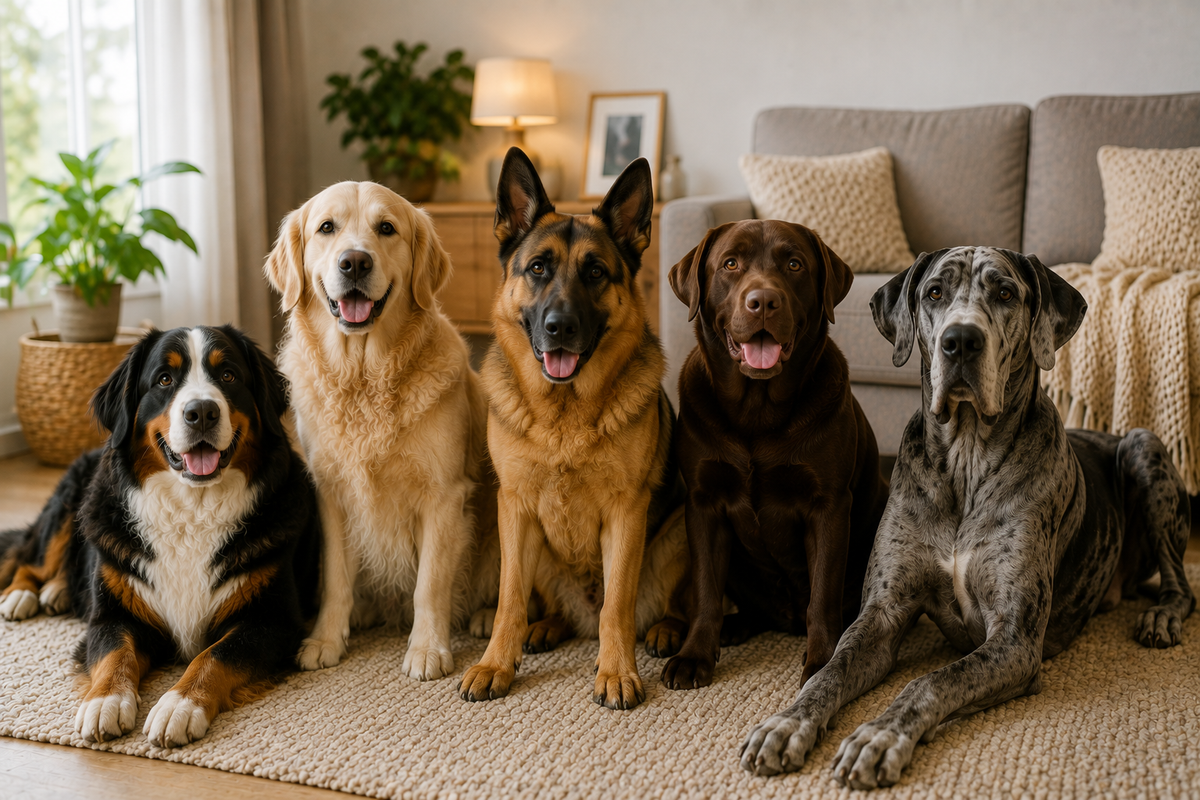 Store hunderacer – hvilken stor hund passer bedst til dig?