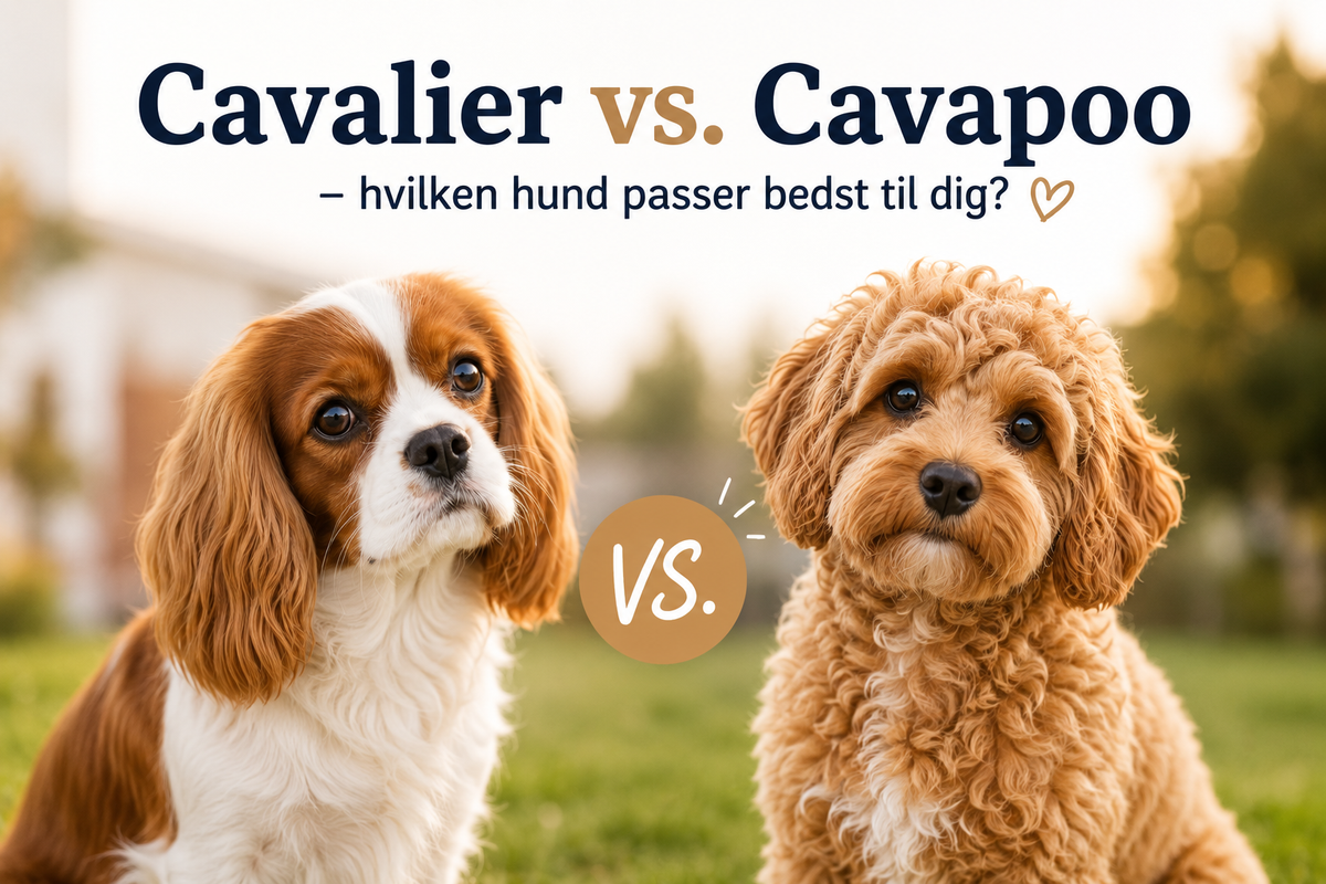 Cavalier vs. Cavapoo – hvilken hund passer bedst til dig?