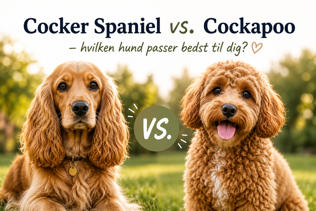 Cocker Spaniel vs. Cockapoo – hvilken hund passer bedst til dig?