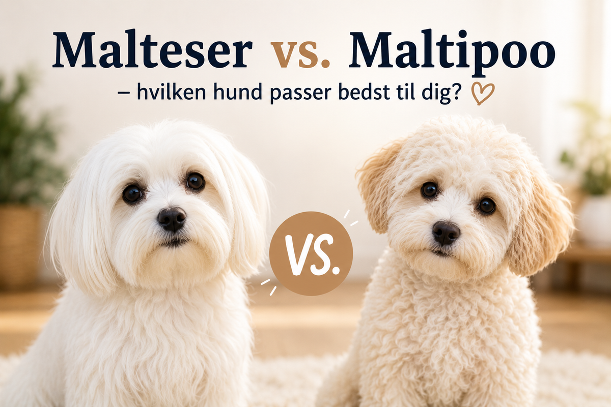 Malteser vs. Maltipoo – hvilken hund passer bedst til dig?