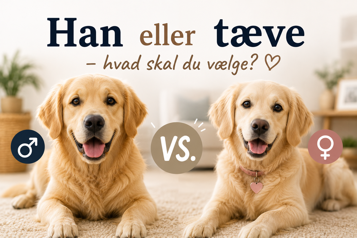 Han eller tæve – hvad skal du vælge?