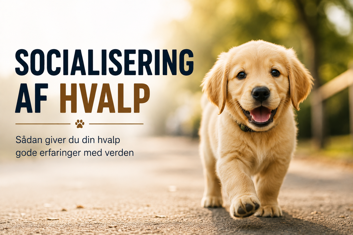 Socialisering af hvalp – sådan giver du din hvalp gode erfaringer med verden