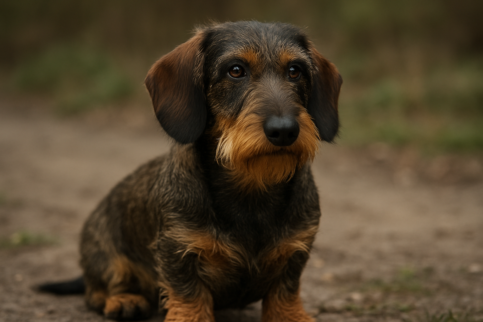 Ruhåret gravhund
