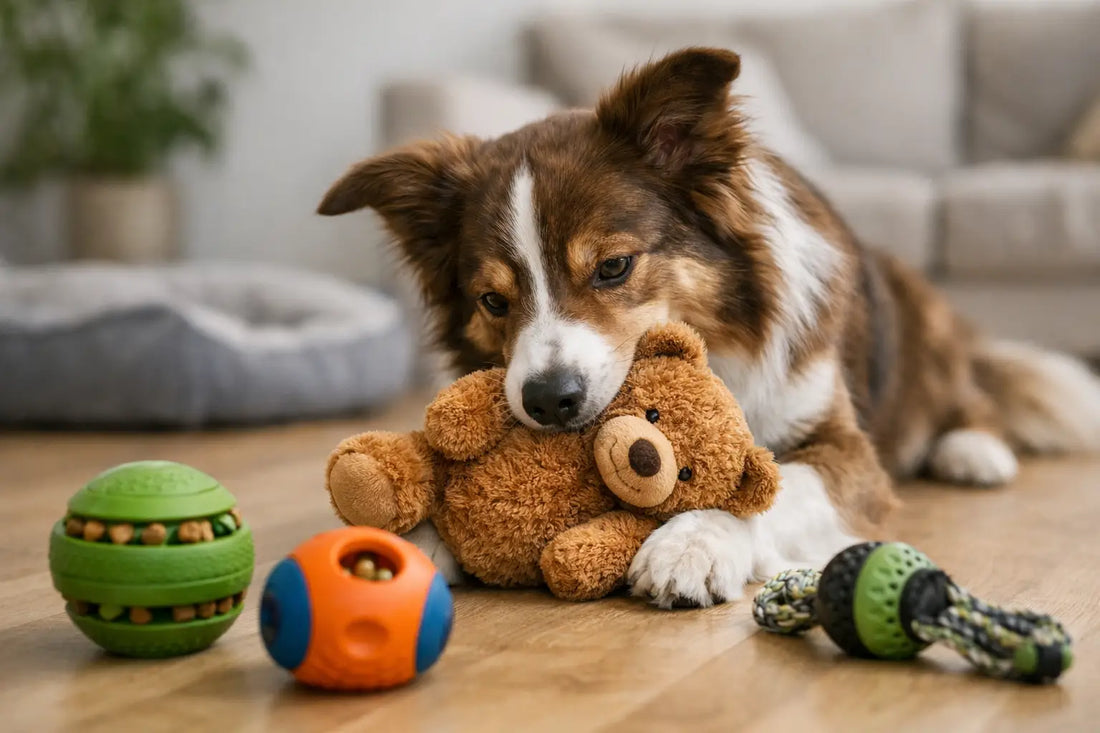 Bamser til hunde der holder og aktiverer