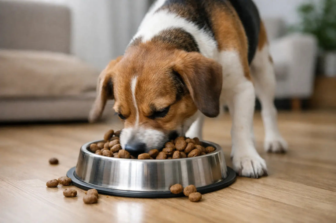 Hvorfor spiser hunden for hurtigt?