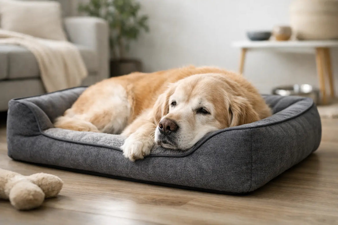Hundeseng til ældre hund - vælg den rigtige
