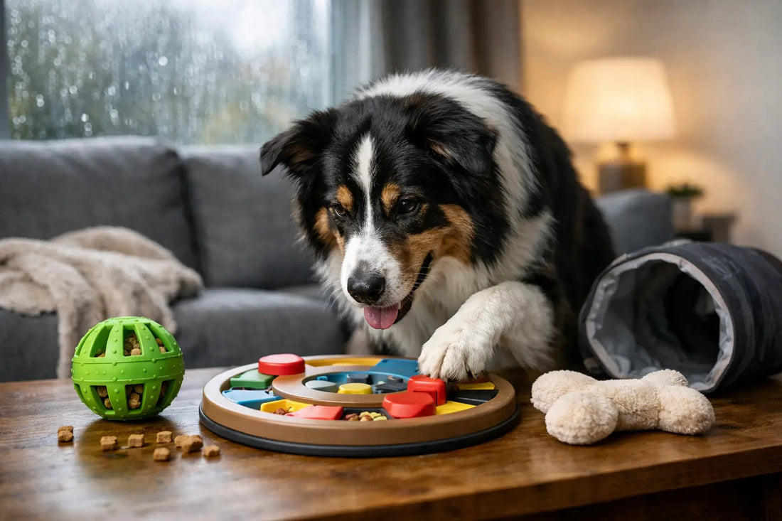 Bedste hunde-aktivering til regnvejrsdage