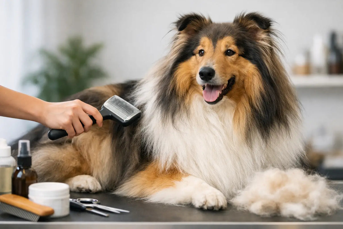 Bedste pelspleje til langhårede hunde