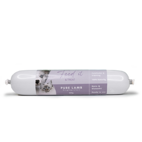 Feed'it - Foderpølse m. Lam -  400g