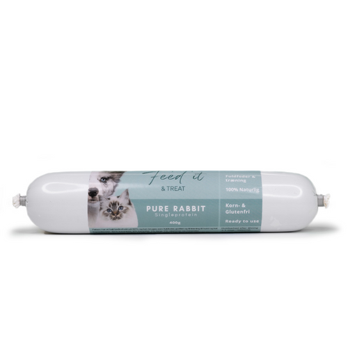 Feed'it - Foderpølse m. Kanin -  400g
