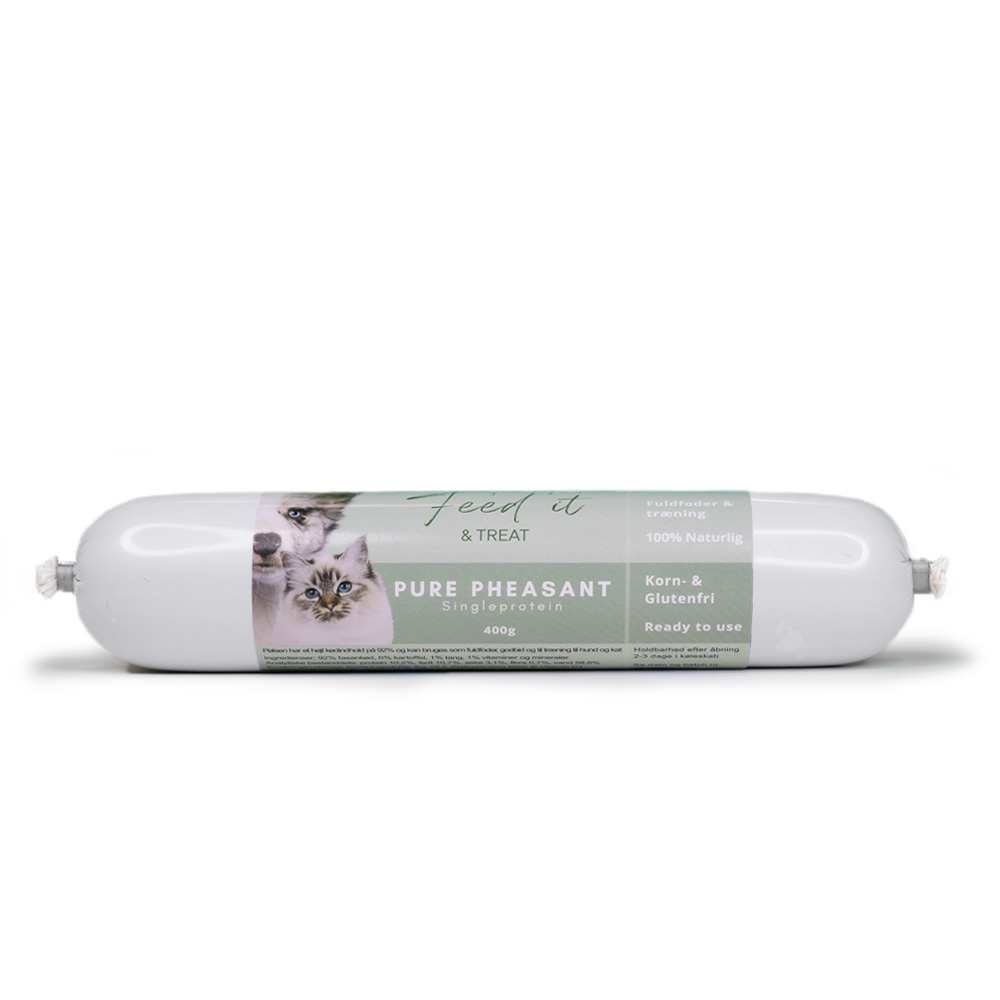 Feed'it - Foderpølse m. Fasan -  400g
