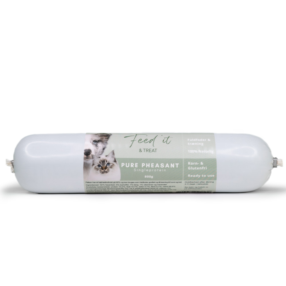 Feed'it - Foderpølse m. Fasan -  800g