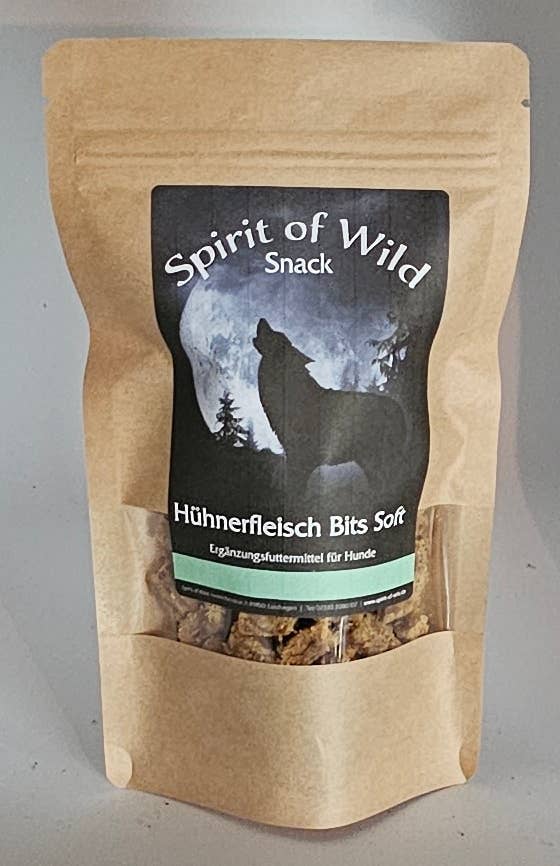 Spirit of Wild - Bløde Godbidder m. Kylling - Kornfri - 100g